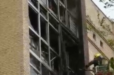 Астанадағы тұрғын үйдің бірінде өрт шықты - видео