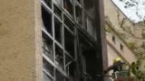 Астанадағы тұрғын үйдің бірінде өрт шықты - видео
