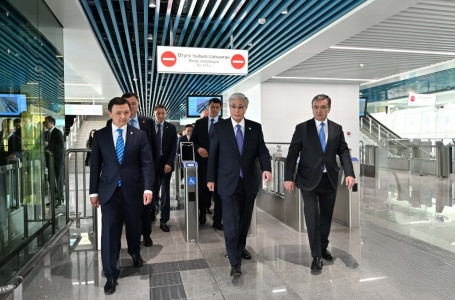 Тоқаев Astana LRT жұмысын іске қосты
