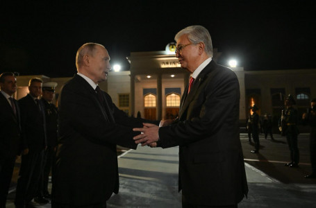 Тоқаев Путинді Астана әуежайынан шығарып салды