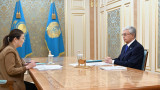 Тоқаев Бала құқықтары жөніндегі уәкіл Зәкиеваны қабылдады