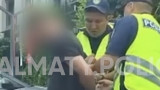 Алматыда ер адам көлік ұрлап, ішімдік ішіп, рөлге отырған