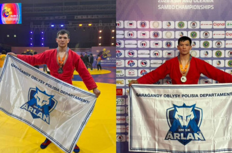 Қазақстандық полицей халықаралық чемпионатта медаль жеңіп алды