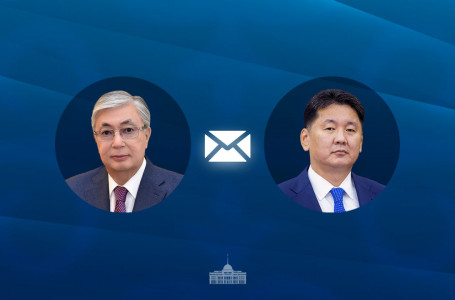 Тоқаев Моңғолия президентін Наадам ұлттық мерекесімен құттықтады