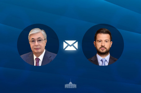 Тоқаев Черногория президентін құттықтады