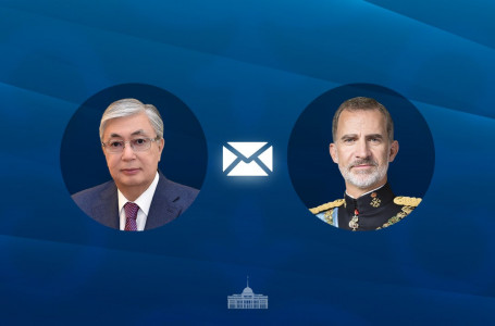 Тоқаев Испания королін футболдан әлем біріншілігіндегі жарқын жеңіспен құттықтады