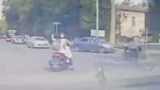 Таразда мас күйдегі мопед жүргізушісі полициядан қашқан