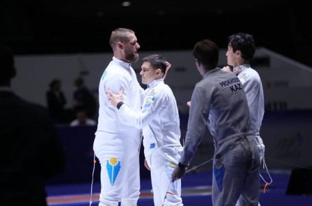 Тарихи жеңіс: қазақстандық семсерлесушілер әлем чемпионатында алтын медаль жеңіп алды