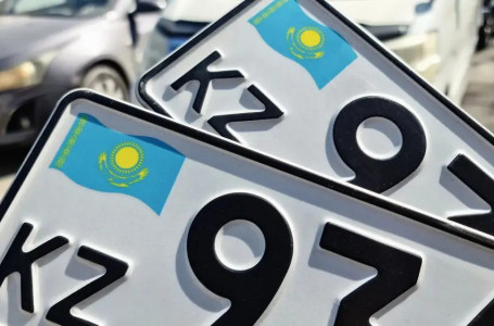Алматыда жалған көлік нөмірлерін сатқан күдікті ұсталды