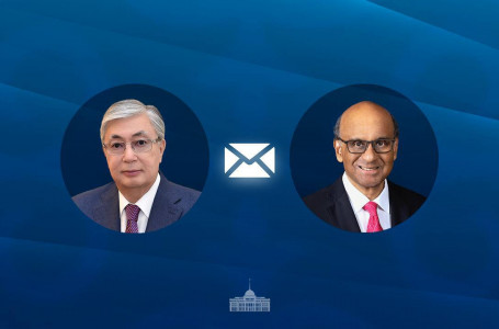 Тоқаев Сингапур президентін Тәуелсіздік күнімен құттықтады