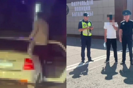 Павлодарда әсерлі видео үшін жол ережесін өрескел бұзғандар жазаланды