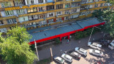 Алматының орталығында супермаркетке жапсарлас салынған қосымша құрылыс сүрілді