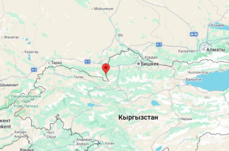 Қазақстан мен Қырғызстан шекарасында жер сілкінісі тіркелді
