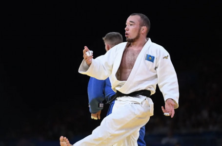 Қазақстандық дзюдошы Grand Slam турнирінде алтын медаль жеңіп алды