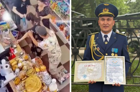 Сағызға қақалған қызды Алматыдағы әскери қызметкер құтқарып қалды