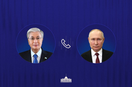 Тоқаев Путинмен телефон арқылы сөйлесті