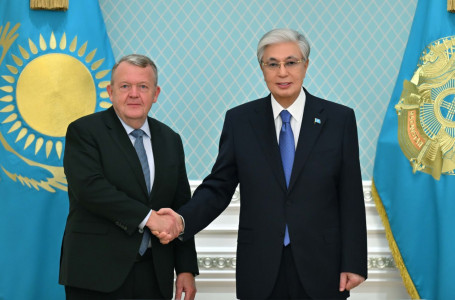 Тоқаев Данияның сыртқы істер министрін қабылдады
