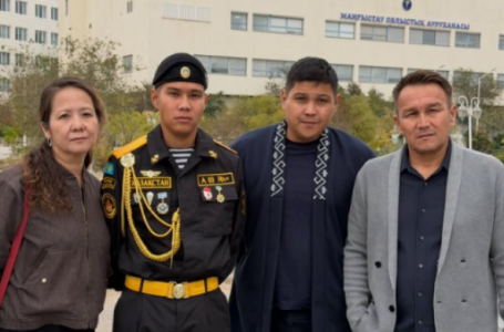 Каспийдегі қасіреттен аман қалған Ақжол әскери қызметін аяқтады