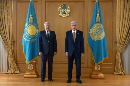Президент “Лукойл“ компаниясының негізін қалаушыны қабылдады