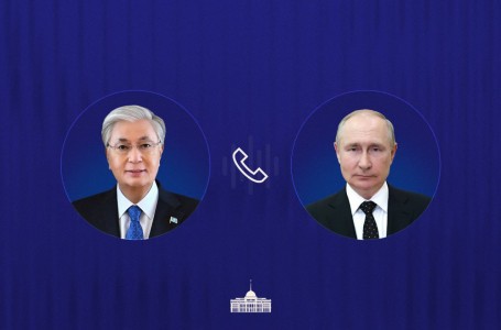 Тоқаев Путинмен телефон арқылы сөйлесті