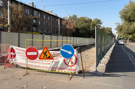 LRT-ға байланысты: Алматыда екі көшеде қозғалыс уақытша шектеледі