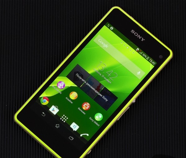 Sony Xperia Z1 Compact смартфонына шолу
