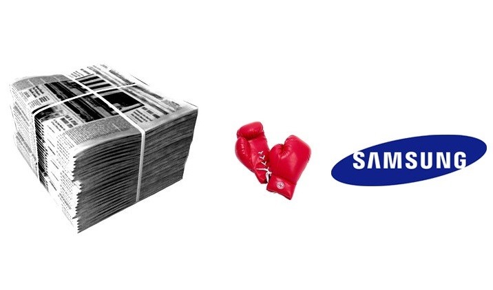 Samsung өзін сынаған газетті сотқа берді
