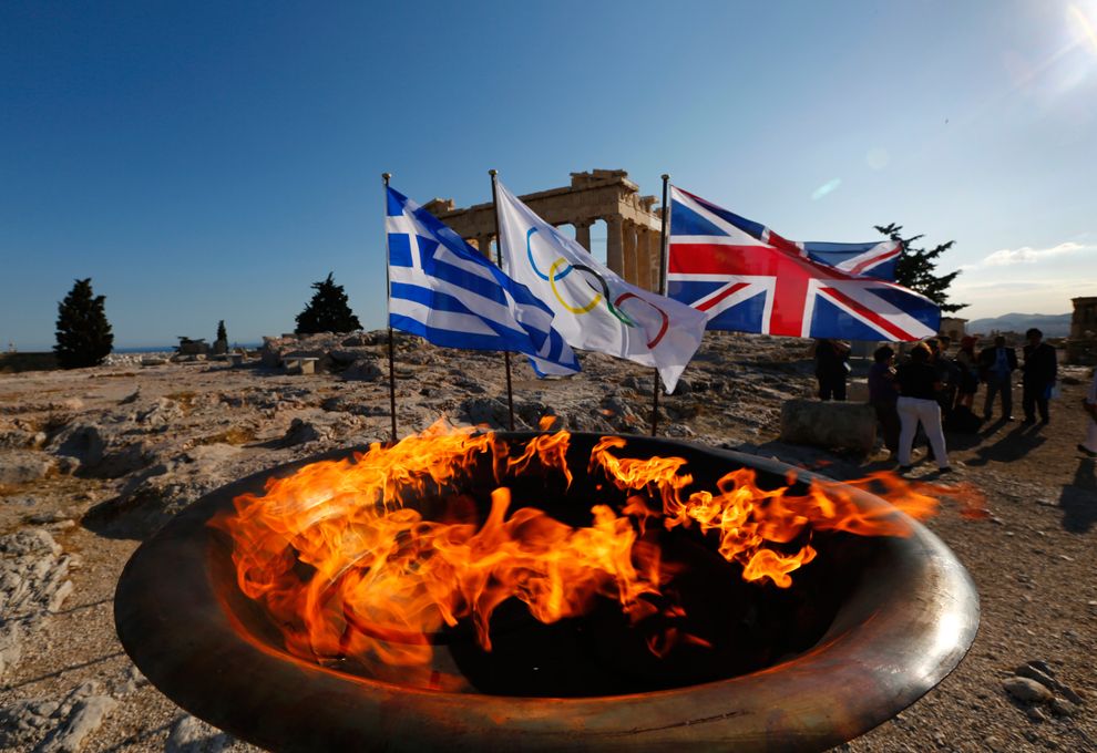 Грекияда 2012 жылғы Олимпиаданың алауы жағылды