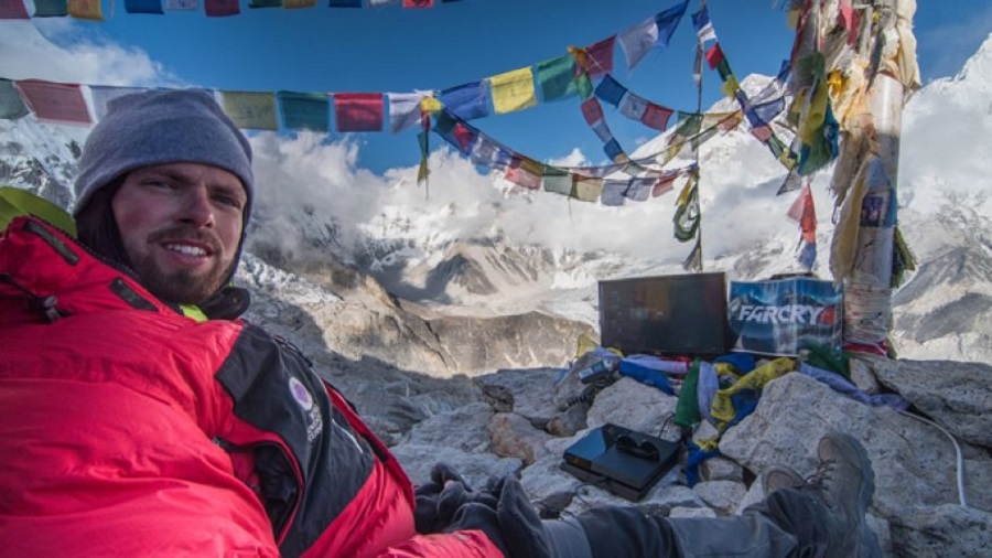 Геймер Эверест шыңында жаңа рекорд орнатты 