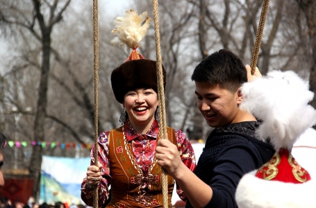 Алматыдағы Наурыз тойына 100 мыңнан астам адам қатысты 