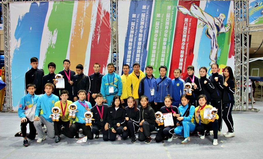 Қазақстандық жас таеквондашылар Азия чемпионатында сәтті өнер көрсетті