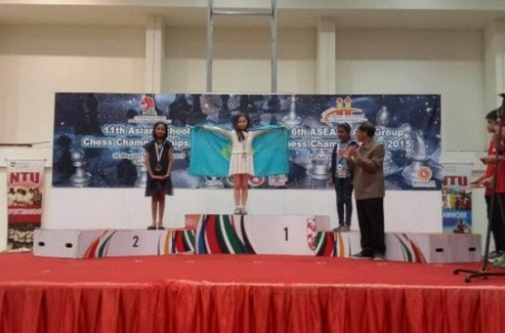 Қазақстандық 9 жастағы шахматшы қыз Азия чемпионатында жеңіске жетті
