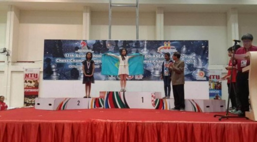 Қазақстандық 9 жастағы шахматшы қыз Азия чемпионатында жеңіске жетті