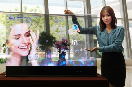 Samsung айна тәріздес OLED-дисплей шығарды 