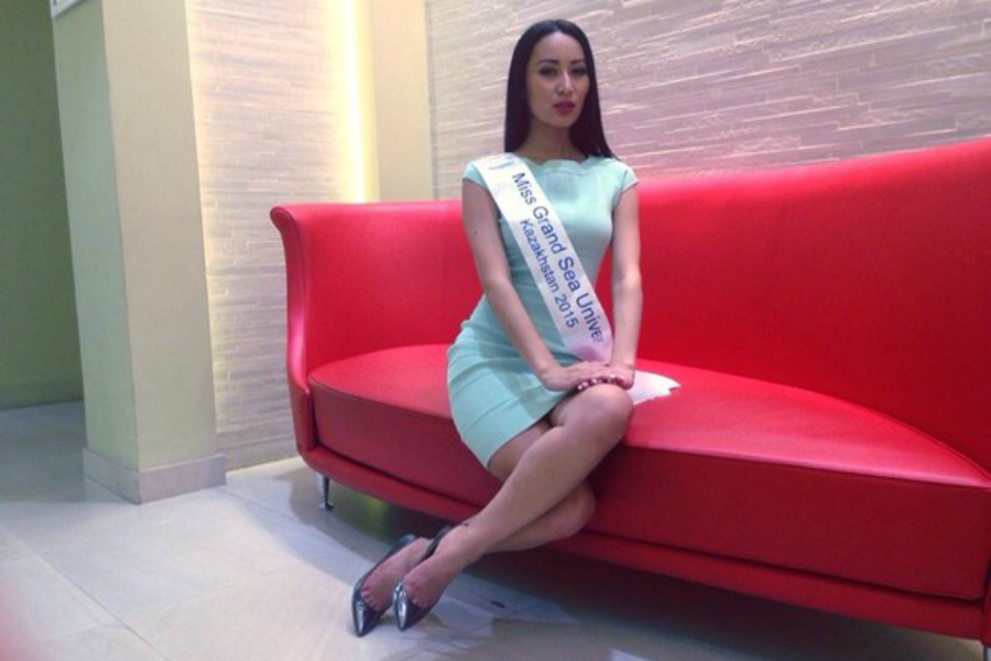 "Miss Grand Sea Universe-2015" байқауында қазақ қызы "төртінші вице-ару" атанды 