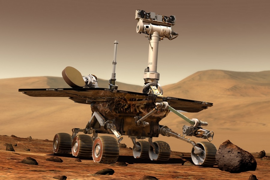 «Оппортьюнити» аппаратының Марста жүрген жолы (видео)
