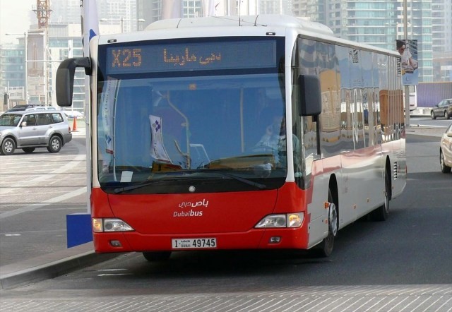 Ауаны ластамайтын араб автобусы