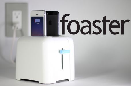 Foaster – Apple гаджеттерін қуаттауға арналған тостер 