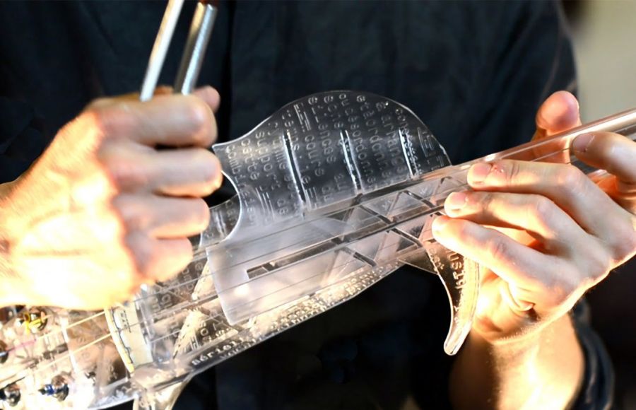 Француз сазгері 3D-принтерден скрипка шығарды 