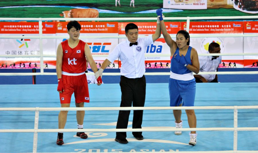Қазақстандық боксшы қыз Азия чемпионы атанды
