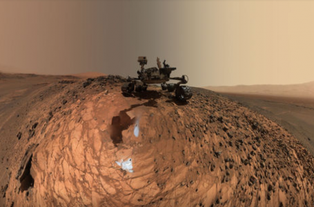Марста жүрген робот селфи жасады