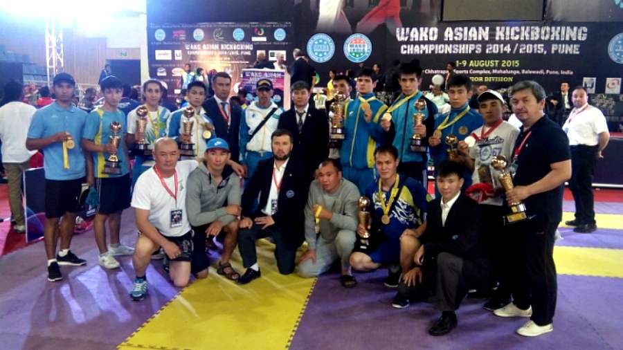 Қазақстандық кикбоксшылар Азия чемпионатынан олжалы оралды