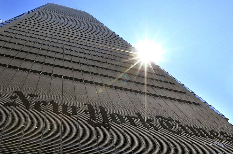 The New York Times компаниясы 77 теңгеге сатылған
