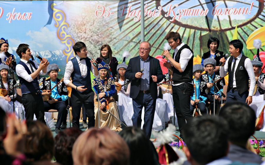 ҚазҰУ мен Назарбаев мектебінде Наурыз мейрамы тойланды