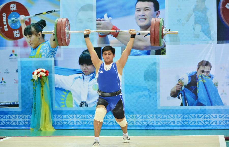 Талдықорғанда ауыр атлетикадан ел чемпионаты басталды