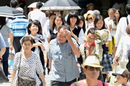 Жапониядағы ыстықтан 3099 адам ауруханаға түсті
