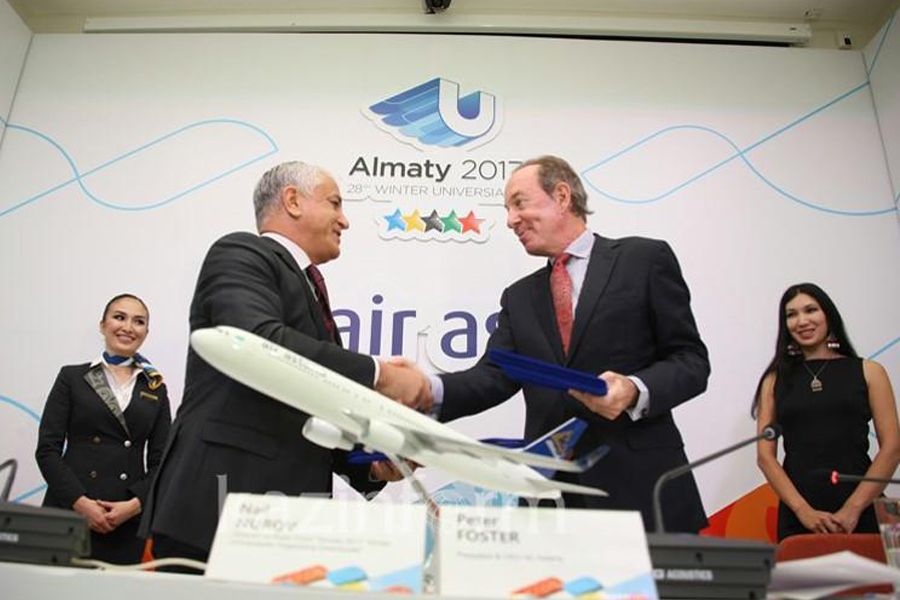 Универсиада ойындарына "Эйр Астана" серіктес атанды