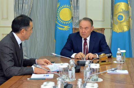 Нұрсұлтан Назарбаев Премьер-Министр Бақытжан Сағынтаевты қабылдады