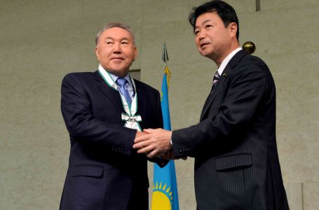 Назарбаев Хиросима қаласының айрықша құрметті азаматы атанды