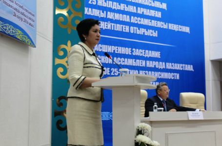 Әбдіқалықова Қазақстан халқы Ассамблеясы Кеңесінің кеңейтілген отырысына қатысты